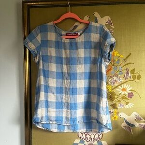 Pyne & Smith Tove Check Blouse